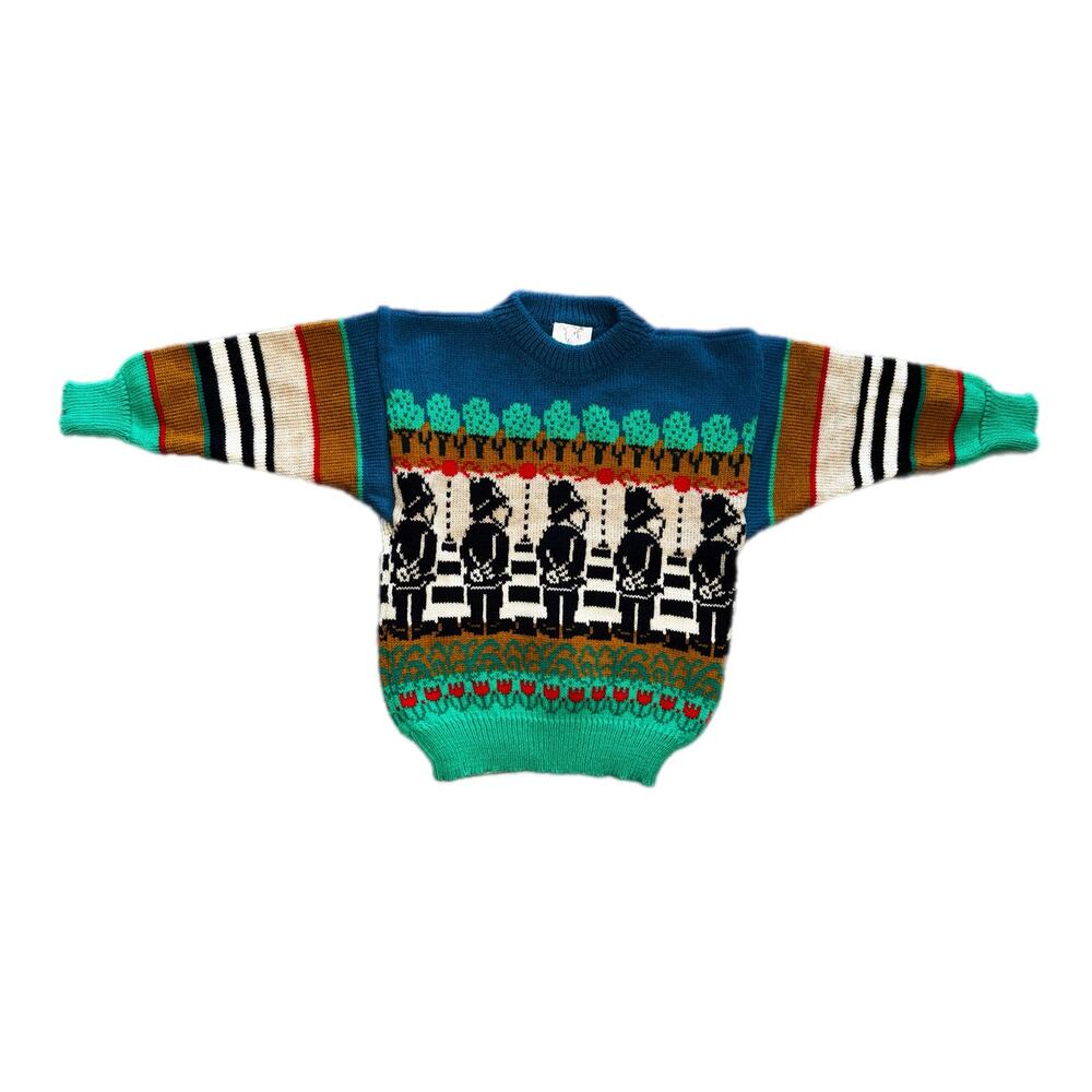 Paula Bowe 100% Acrylic Soldier Design Sweater